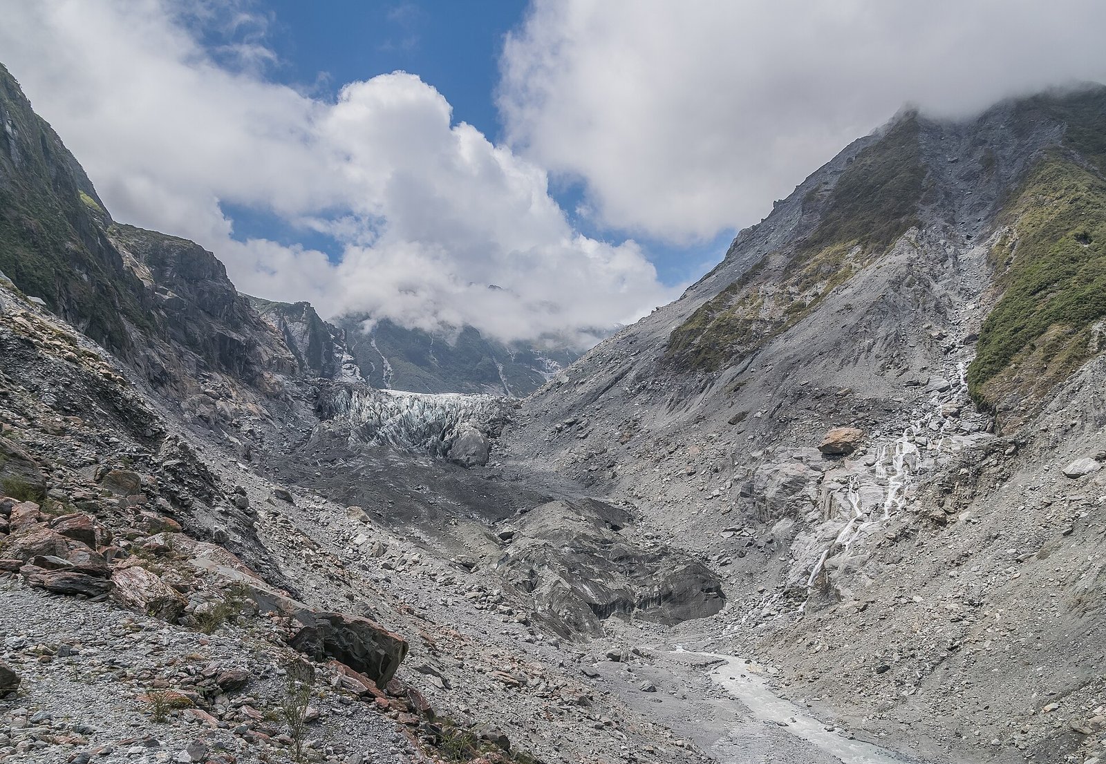 Fox Glacier in Westland National Park, New Zealand