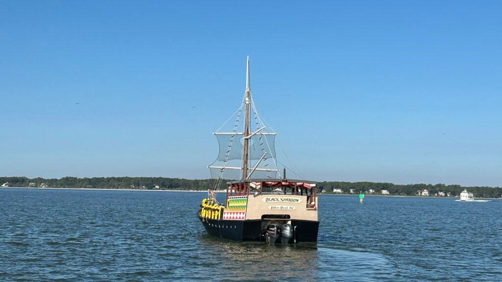The Black Sparrow pirate ship near Hilton Head Island